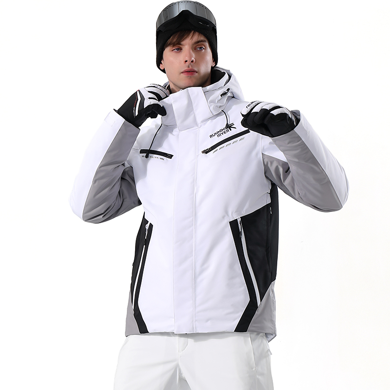 Outdoor Sport Brand Jacket - RUN05.RIVER-Veste de snowboard pour homme, 4