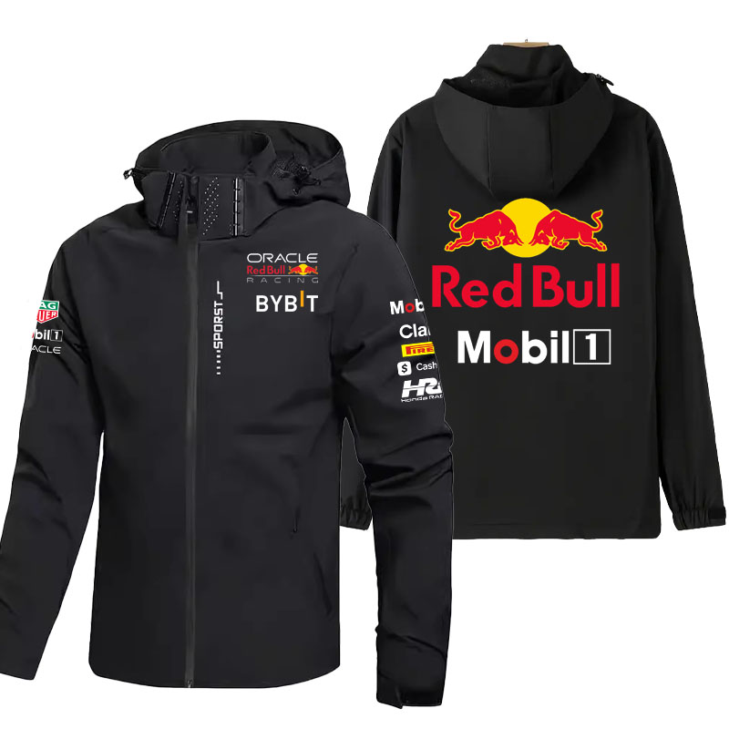 Outdoor Sport Waterproof Jacket - Red Bull Logo extérieur imperméable pour