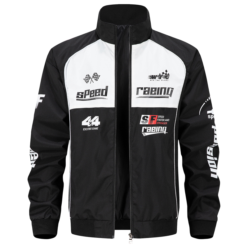 Outdoor Sport Coat - Blouson Moto Homme Col Montant Taille