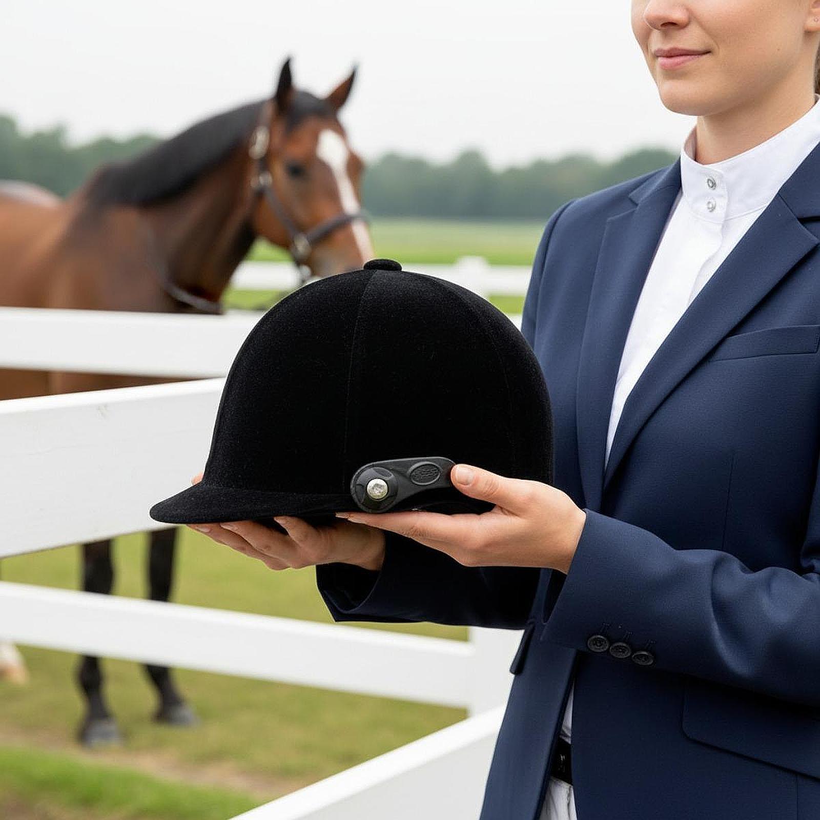Equestrian Helmet - Casque d'équitation résistant aux chocs, doublure