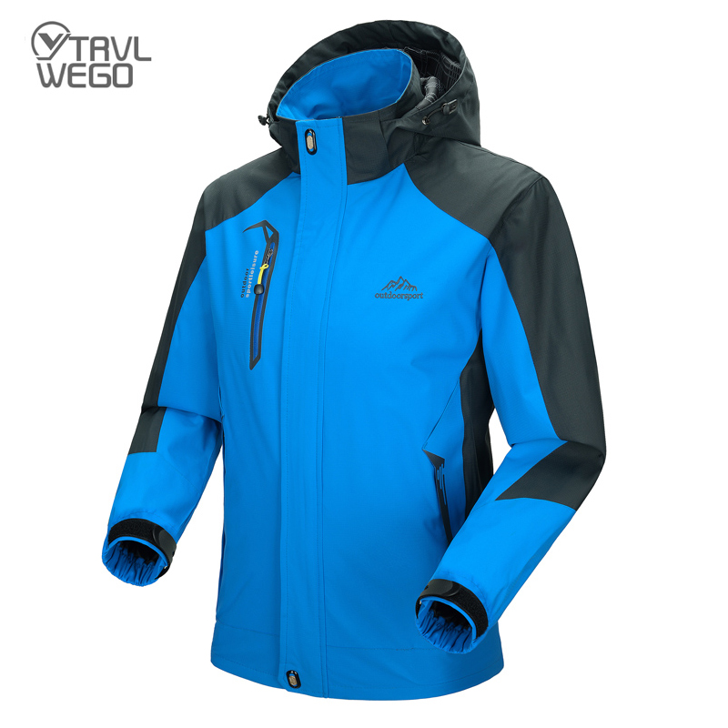 Outdoor Sport Waterproof Jacket - TRVLWEGO-Veste de randonnée imperméable pour homme,