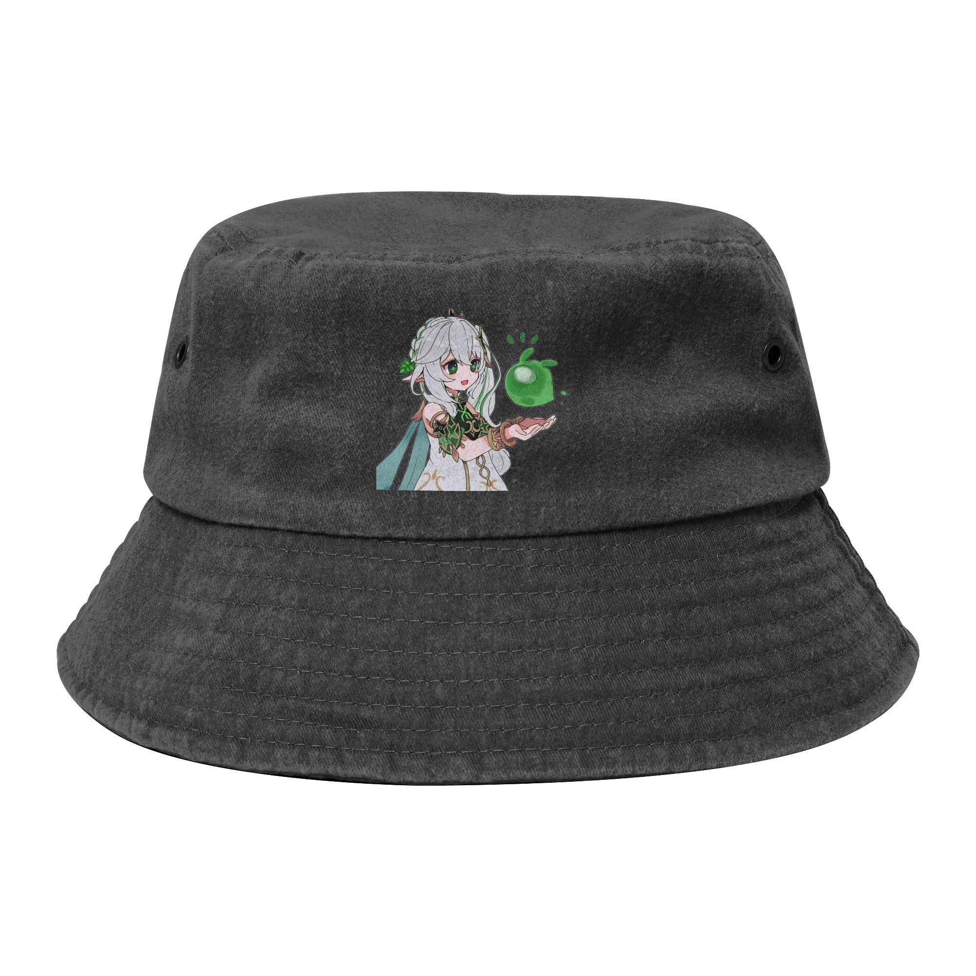 Outdoor Sport Ideas - Chapeau Bob Unisexe en Jean Délavé
