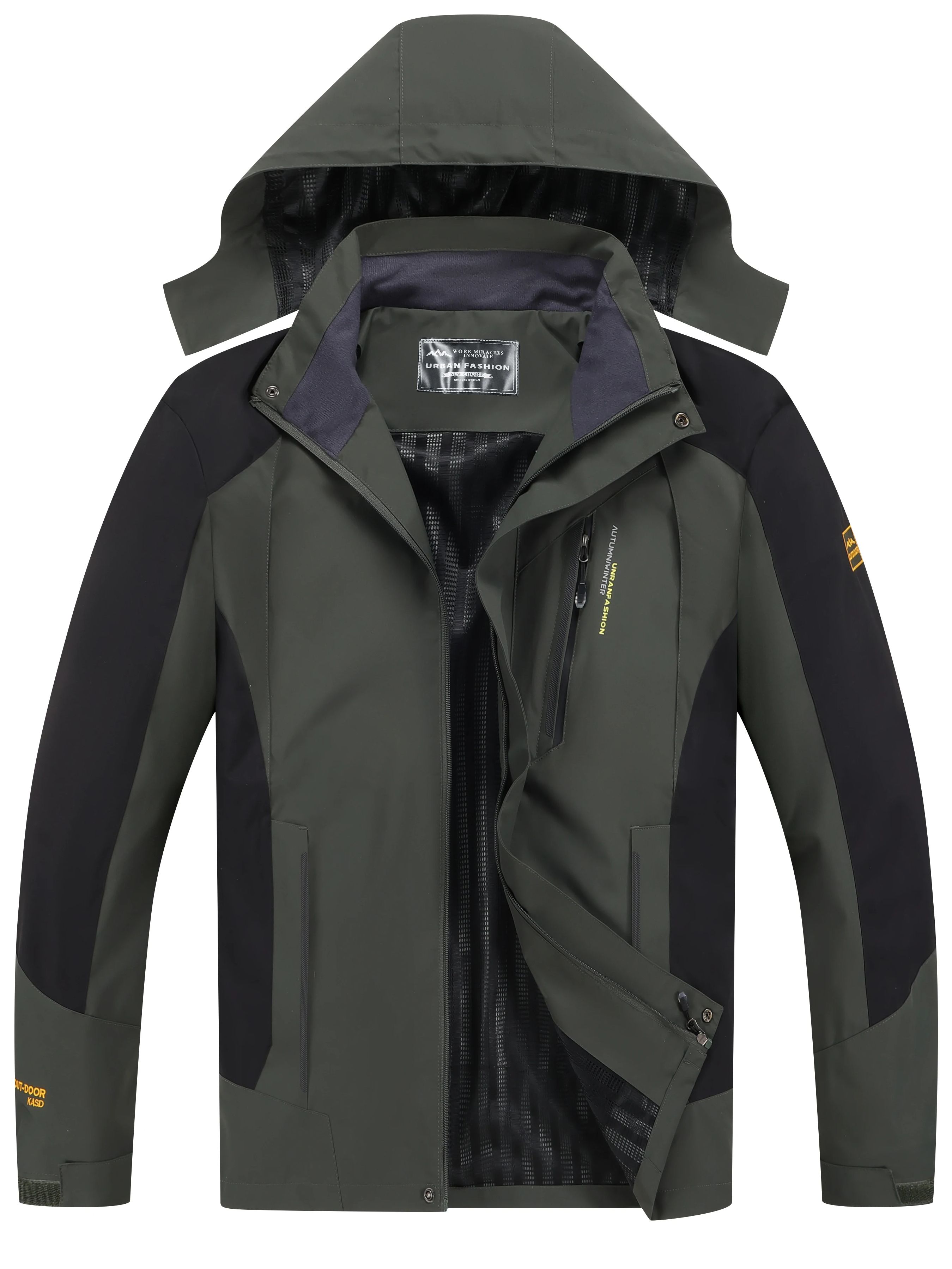 Outdoor Sport Waterproof Jacket - Veste de randonnée imperméable pour hommes,