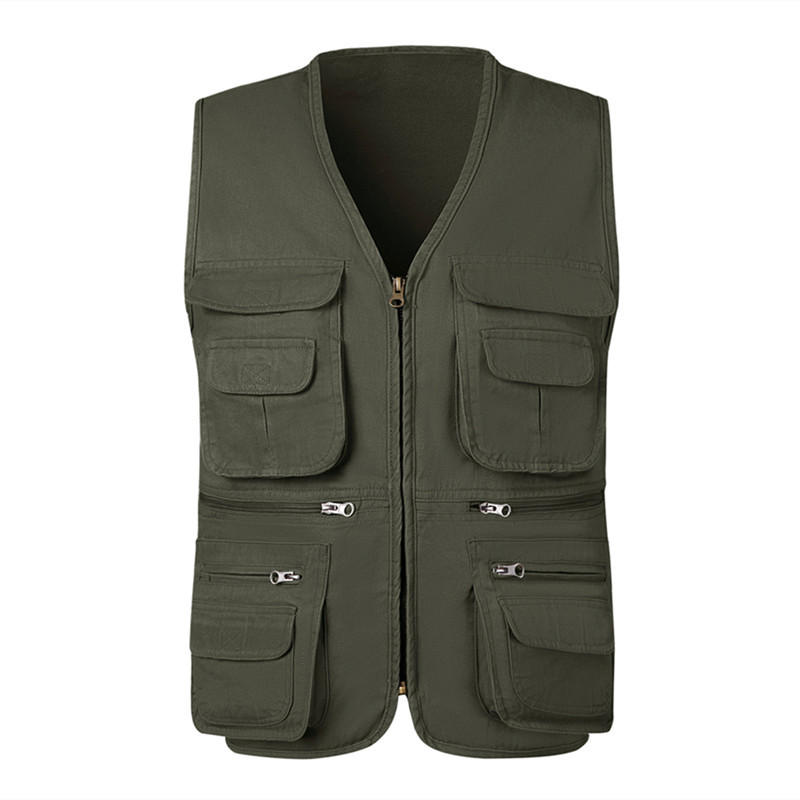 Outdoor Sport Jacket - Été Hommes DulHiking Pêche GlaMulti-poches prolifération