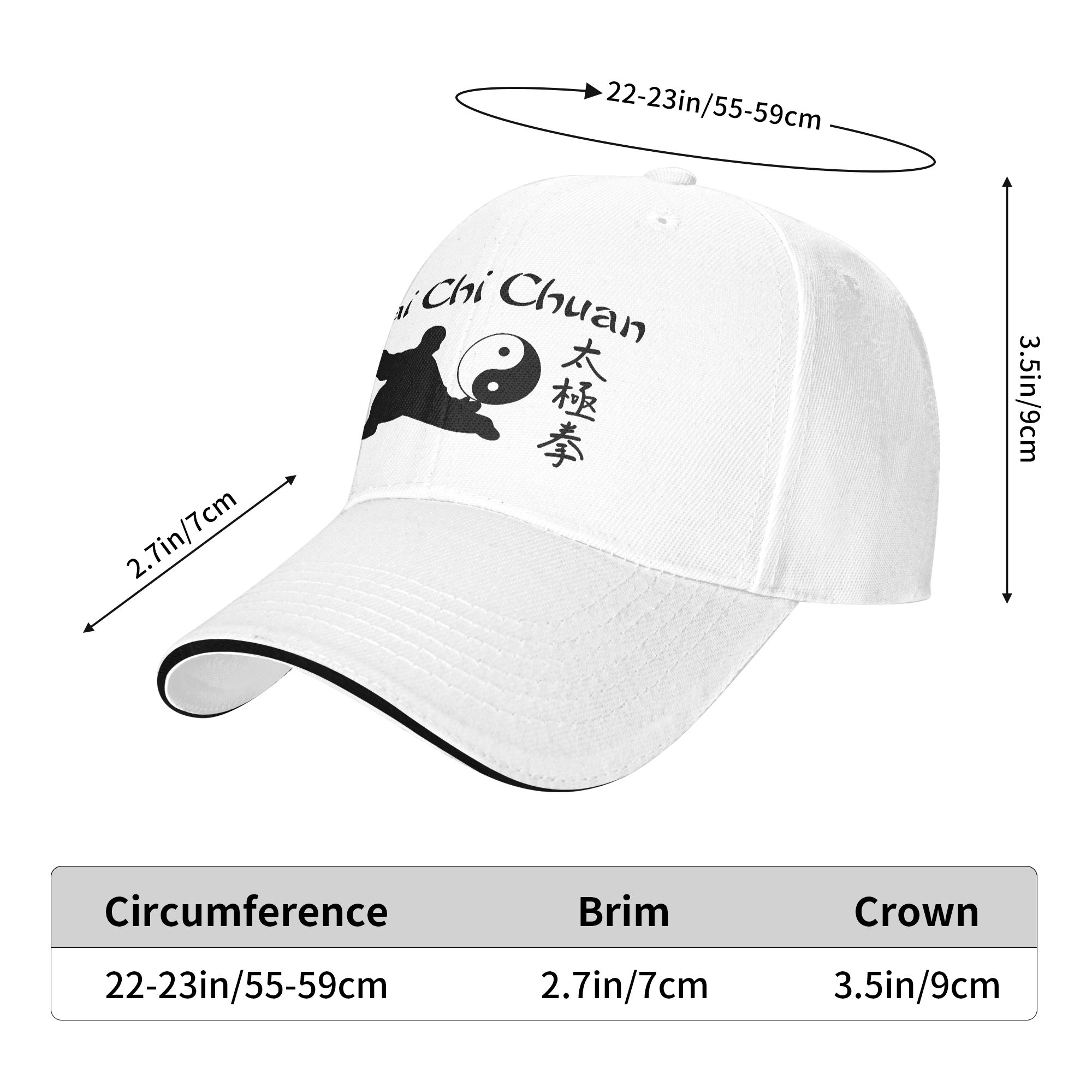 Outdoor Sport Ideas - Casquette de baseball Tai Chi Chuan