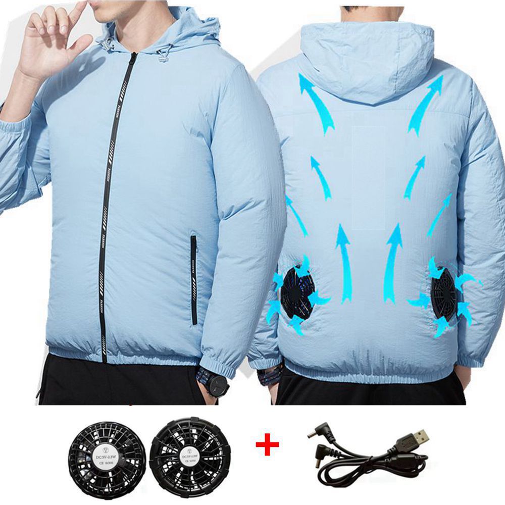 Outdoor Sport Brand Jacket - Été Sport ventilateur climatisation Cool homme