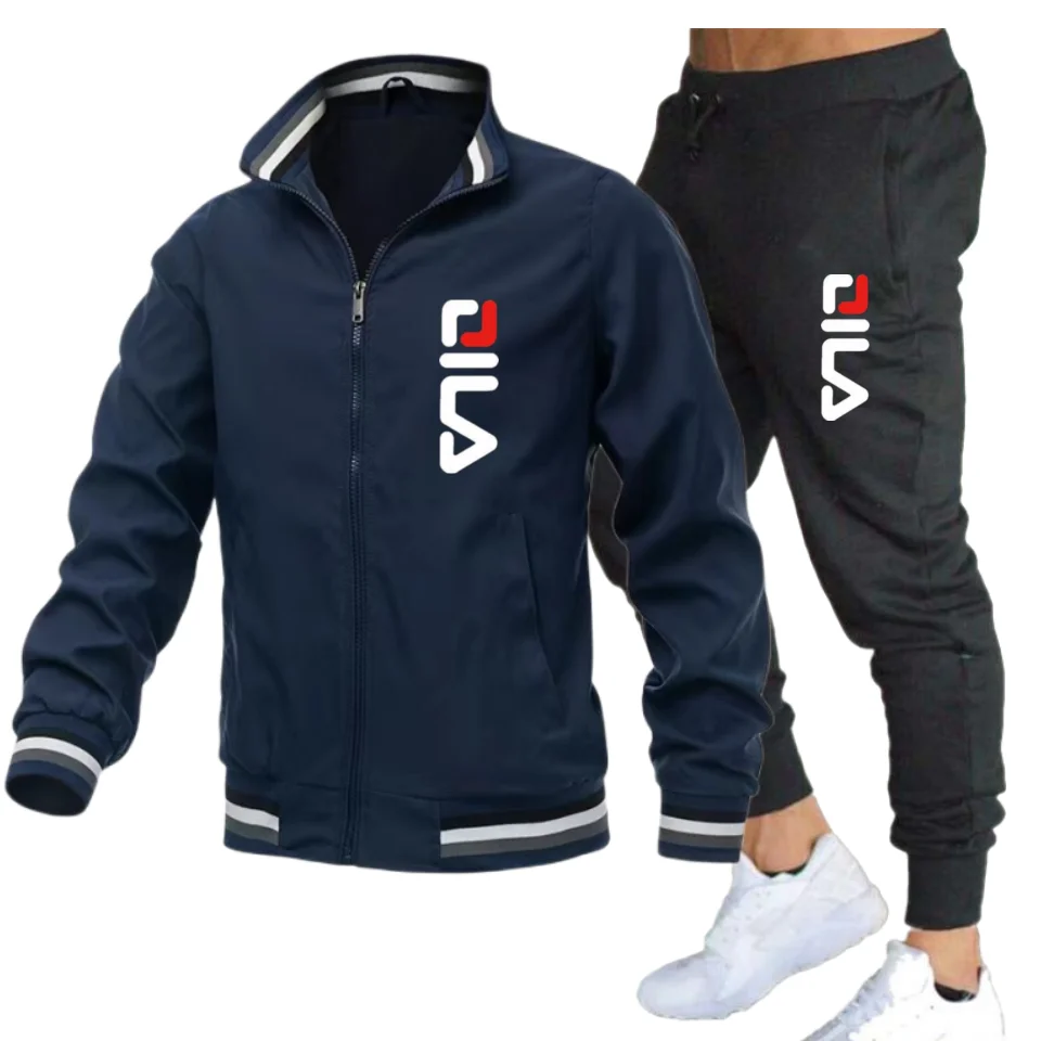 Outdoor Sport Jacket Men - Ensemble décontracté pour hommes, veste à