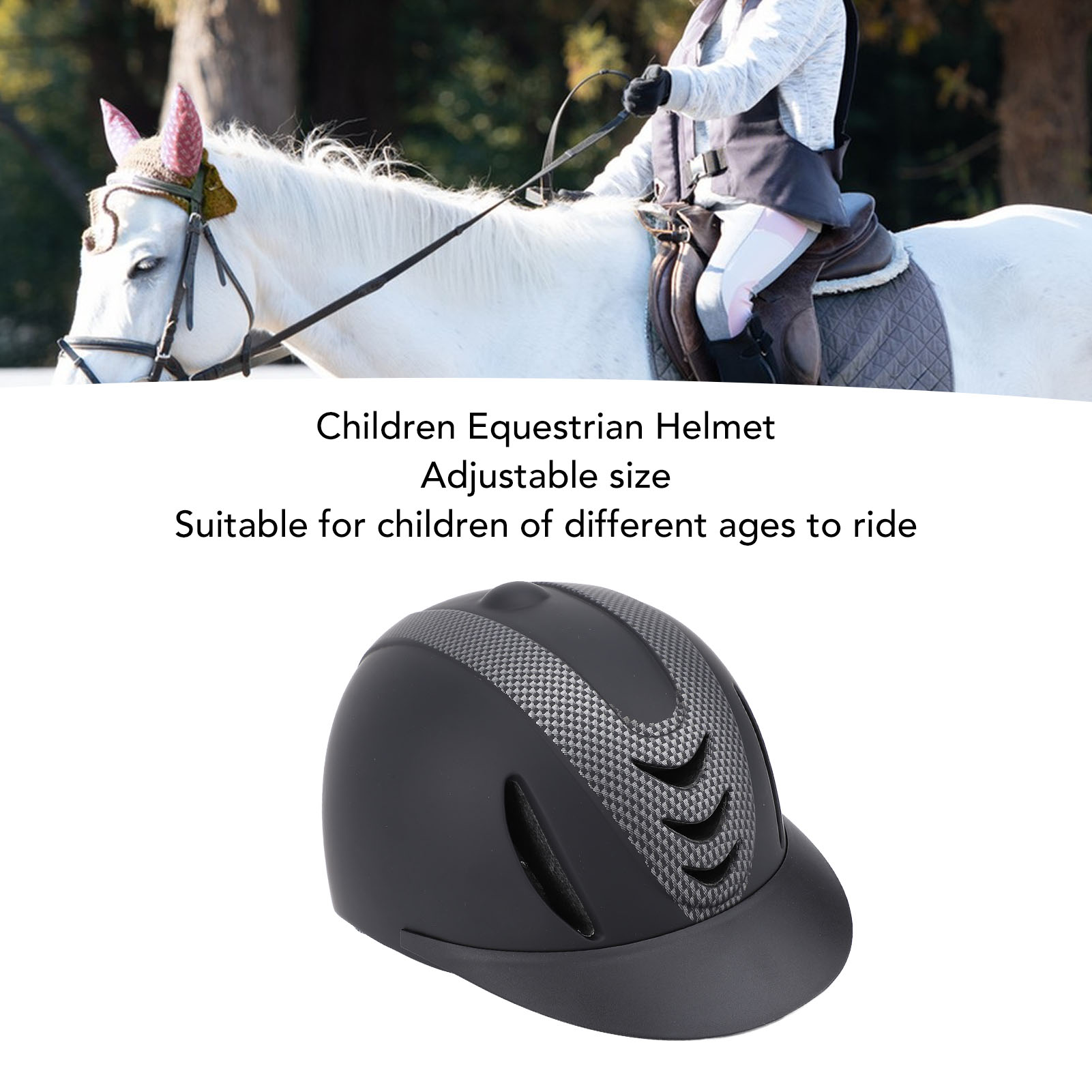 Casque d'équitation pour enfan - Equestrian Helmet avis et prix