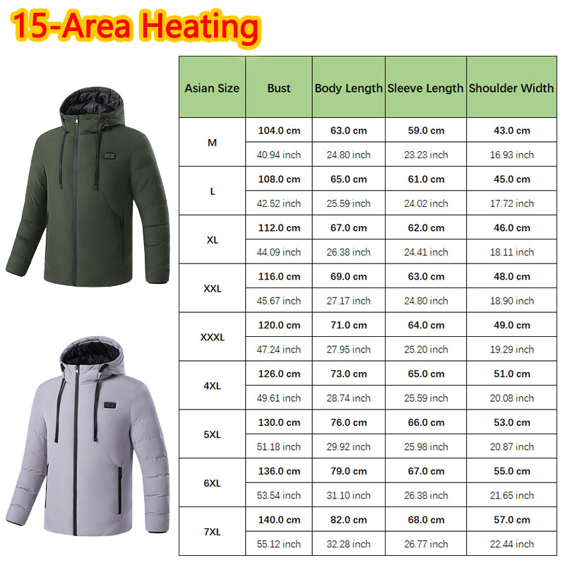 Veste d'hiver chauffante à 15  - Outdoor Sport Coat avis et prix