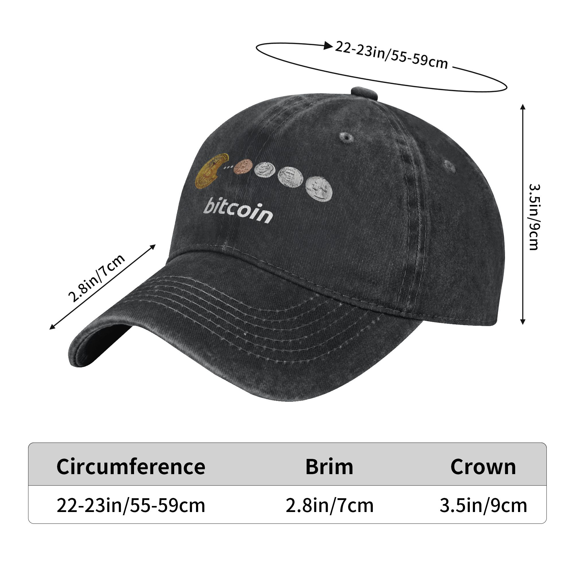 Casquette de baseball Bitcoin  - Outdoor Sport Ideas avis et prix