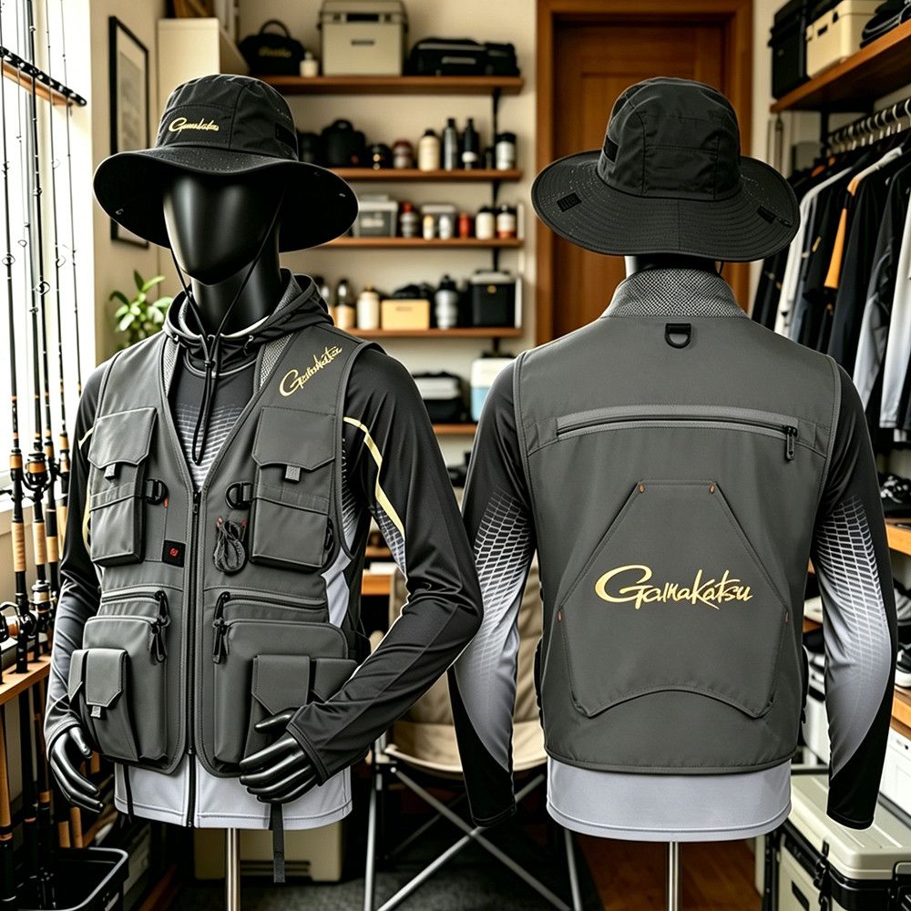 Gamakatsu Gilet de pêche multi - Outdoor Sport Jacket avis et prix