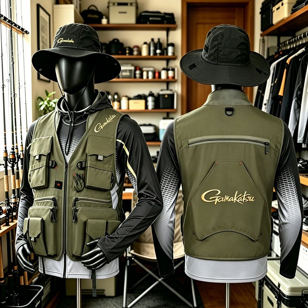 Gamakatsu Gilet de pêche multi - Outdoor Sport Jacket avis et prix