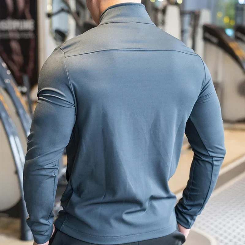 Sweat-shirt zippé de haute qua - Outdoor Sport Jacket Men avis et prix