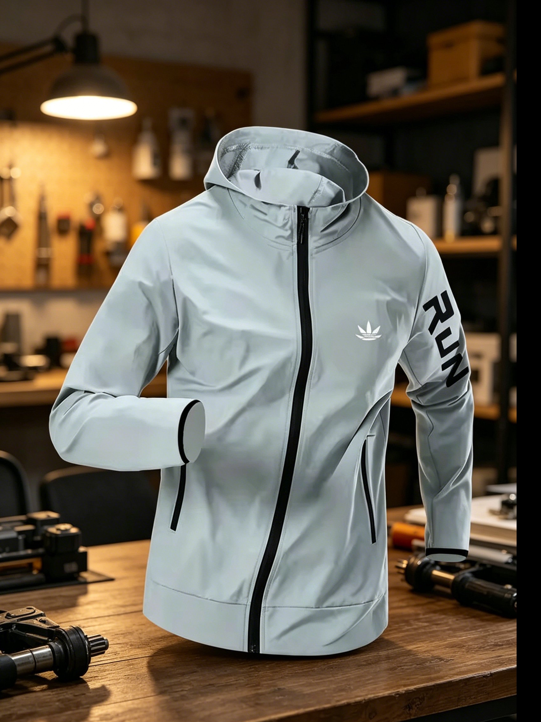 Veste coupe-vent à capuche pou - Outdoor Sport Waterproof Jacket avis et prix