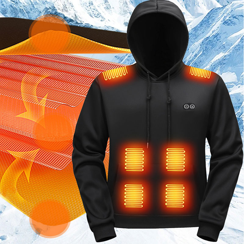 Sweat-shirt à capuche chauffan - Outdoor Sport Coat avis et prix