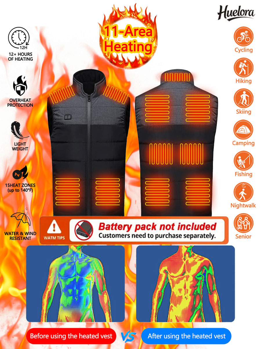 11 zones chauffé col montant g - Outdoor Sport Coat avis et prix